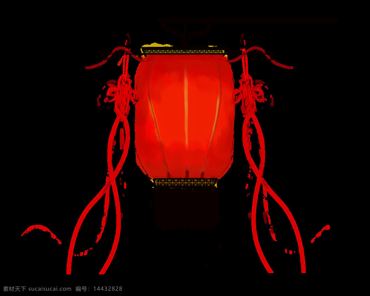 新年 红色 灯笼 插画 手绘灯笼 卡通灯笼 灯笼装饰 灯笼插画 新年小物插画 红色的灯笼 漂亮的灯笼