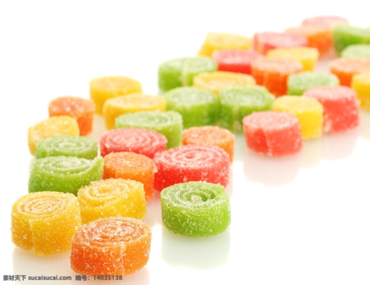 彩色 软糖 糖果 甜品 甜食 美食 美味 美食图片 餐饮美食
