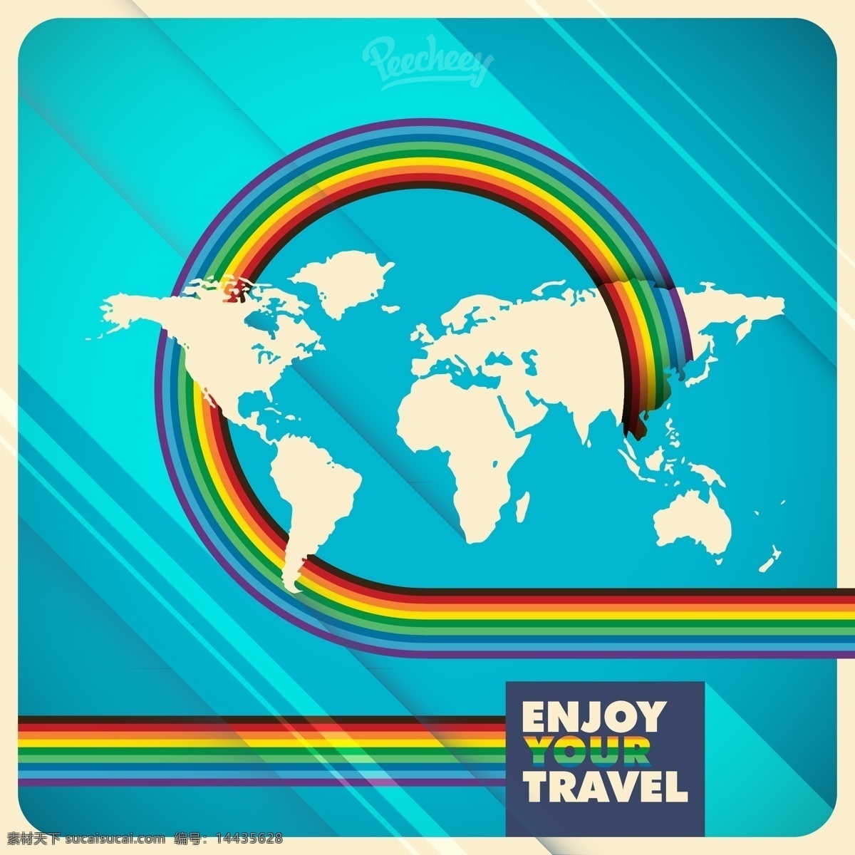 彩虹 条纹 世界地图 旅行 背景 摘要背景壁纸 地图 旅游 模板和模型