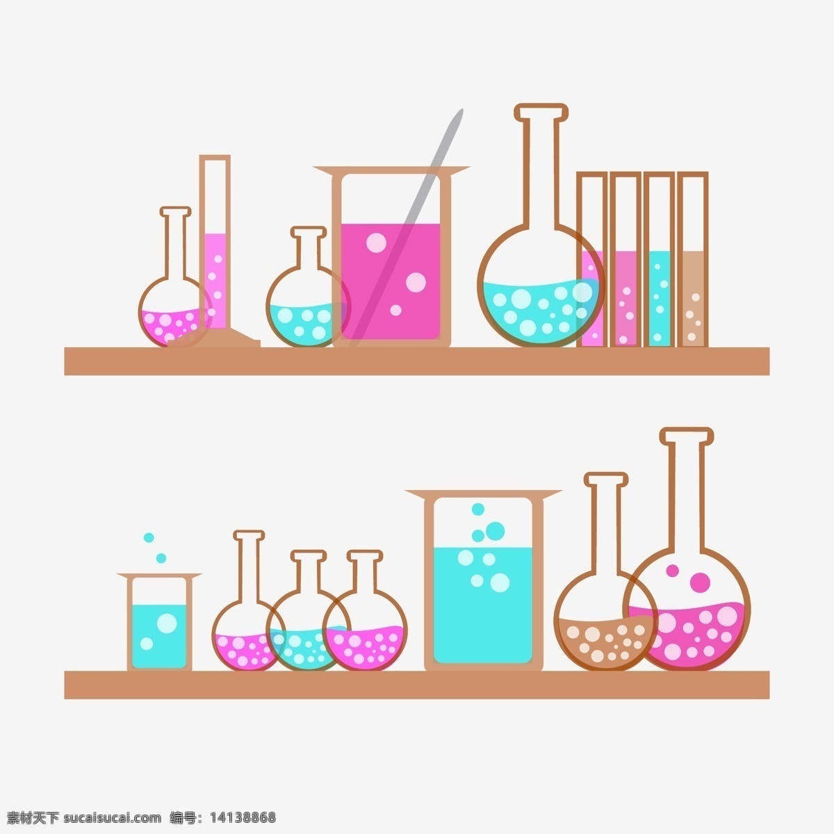 化学实验 器具 化学 实验 矢量图 其他矢量图