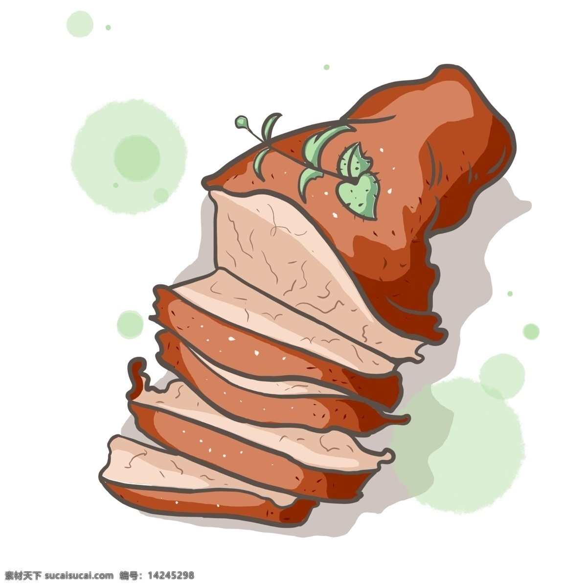 新鲜 牛肉 装饰 插画 新鲜的牛肉 红色的牛肉 牛肉装饰 牛肉插画 立体牛肉 卡通牛肉 小吃牛肉