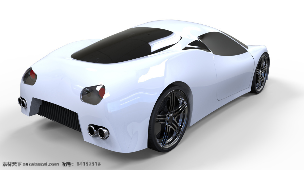 汽车模型 小型车 3d模型素材 其他3d模型