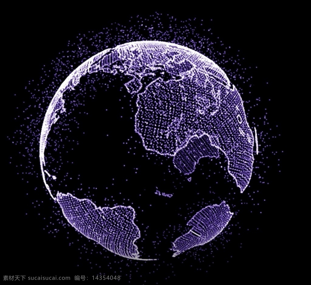 粒子地球 科技 地球 星球 镂空地球 3d地球 多媒体 flash 动画 动画素材 avi