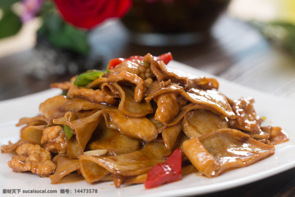 炒杏鲍菇 菜品图 菜品 菜谱 特色菜 美味 美食 餐饮美食 传统美食