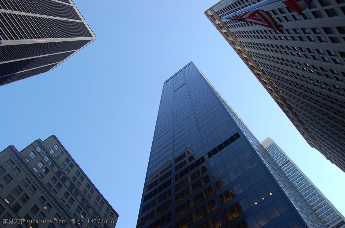 高楼 建筑物 蓝天 蓝色 天空 背景 光 写字楼 自然景观 建筑景观