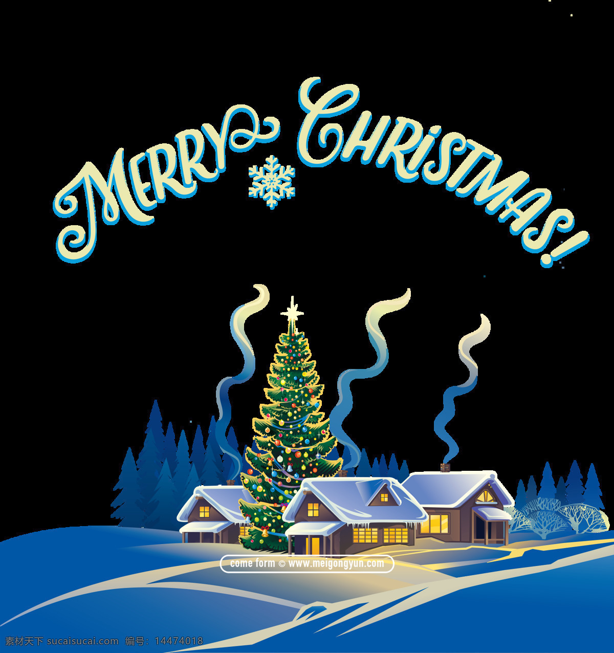 卡通 温暖 圣诞 小屋 元素 png元素 冬天 火焰 节日 礼物 免抠元素 暖和 圣诞老人 透明素材 小木屋 雪景 烟囱