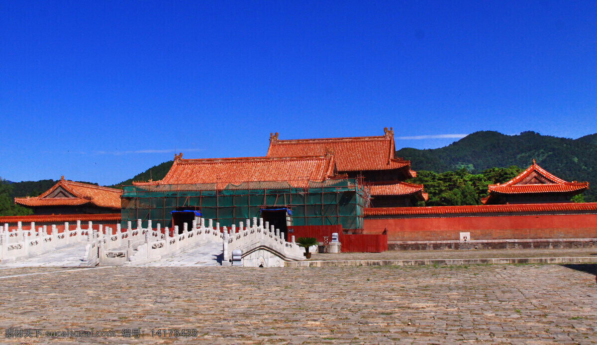 乾陵 河北 清东陵 陵园风景 乾龙陵墓区 宏伟建筑群 承德 北戴河 旅游图 旅游摄影 国内旅游