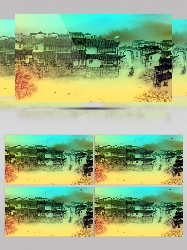 复古 光 黄 视频 暖色调 复古风格 动态抽象 高清视频素材 特效视频素材 墨色江南 画面意境 生活 实用 背景