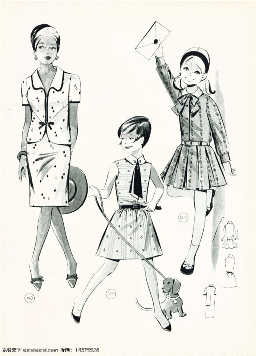 三 款 女装设计 效果图 服装设计 时尚女装 职业女装 职业装 短裙 衬衫 服装 服装效果图