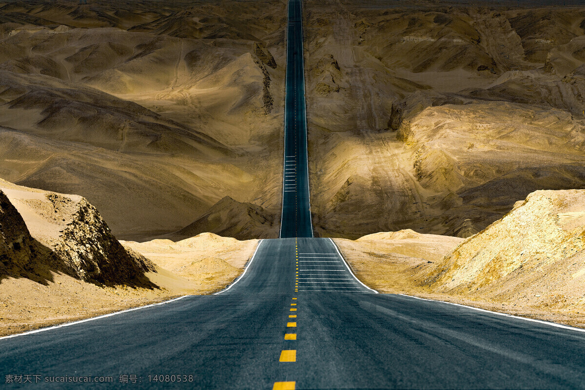 道路 公路 山峰 背景 海报 素材图片