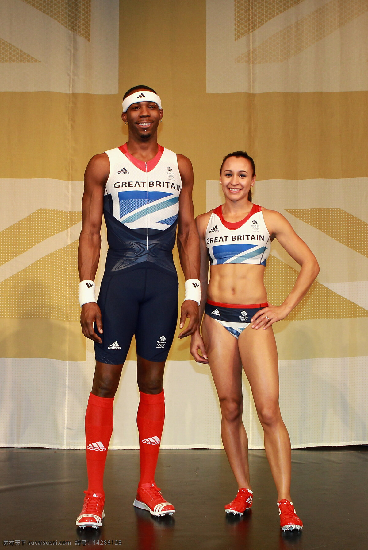 adidas 英国队 奥运 装备 展示 平面广告 英国代表队 奥运装备展示 体育运动 文化艺术