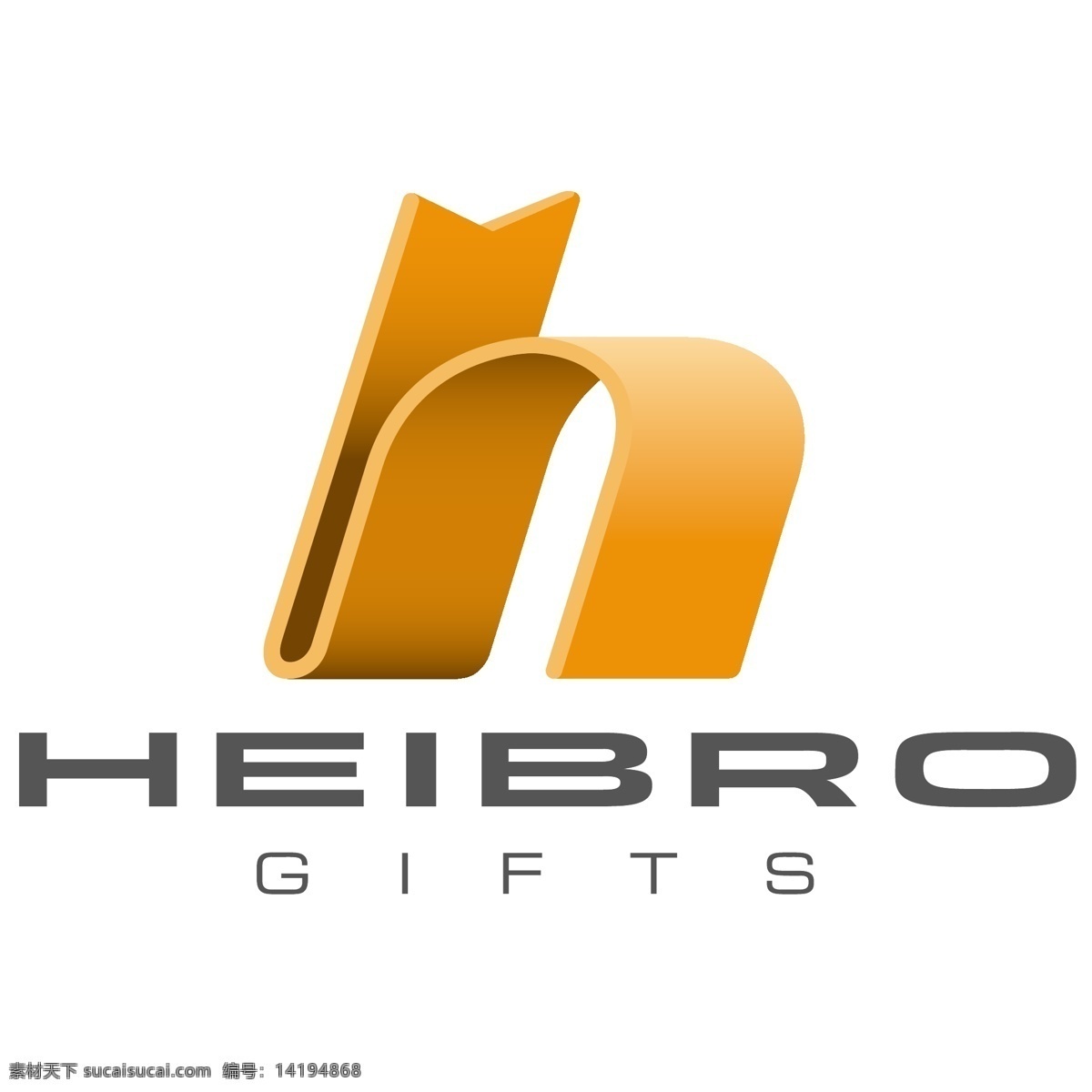 heibro 礼品 自由 标志 标识 psd源文件 logo设计